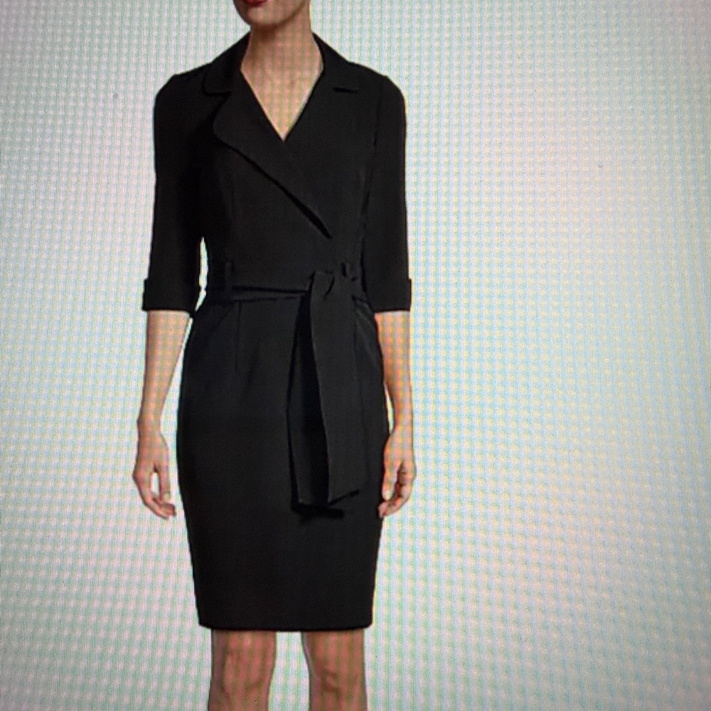 Black Halo Elegant Black Women's Dress - Picture 2 of 5